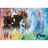 Trefl Puzzle Glitter Magical Friendship Frozen 70 Pièces - 4A+