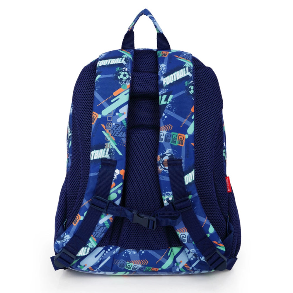 Gabol Sac à Dos CREW  à Trois Compartiments - Bleu