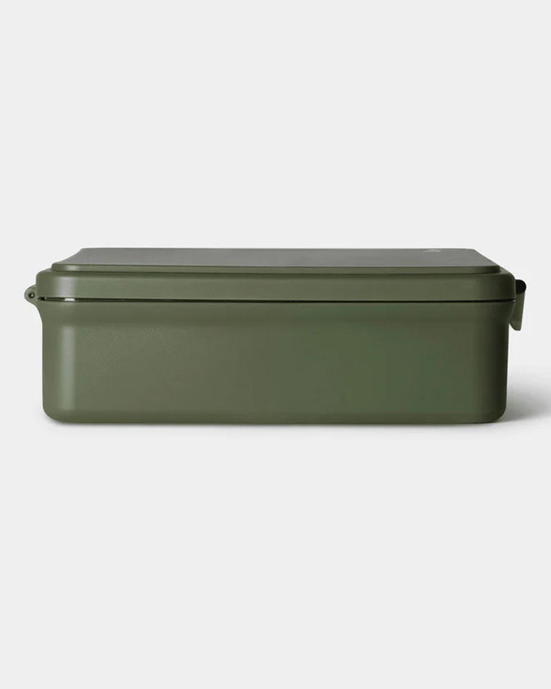 Grand Lunchbox avec pot Alimentaire Isotherme Citron - Vert