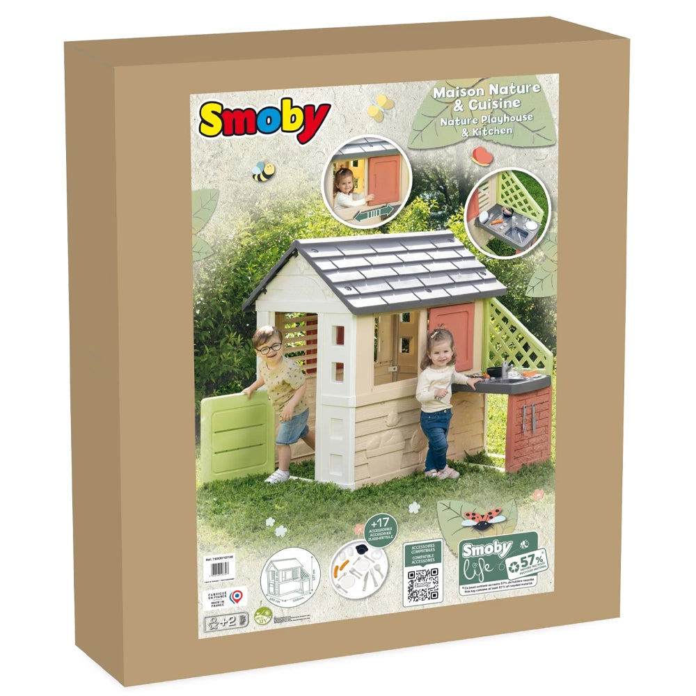 Acheter Maison Nature avec Cuisine Smoby 810713 Acheter Maison Nature avec Cuisine Smoby 810713