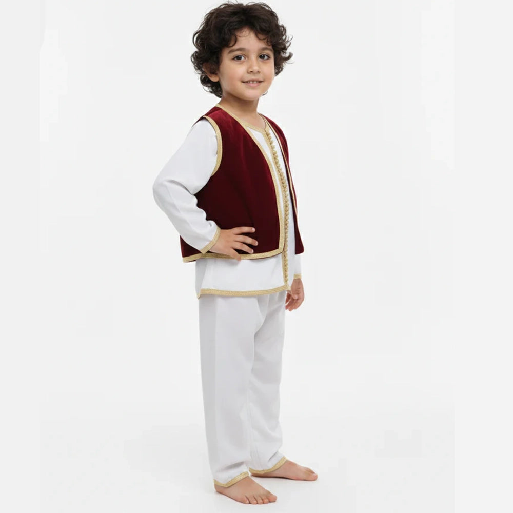 Jabador pour Garçon - Grenat