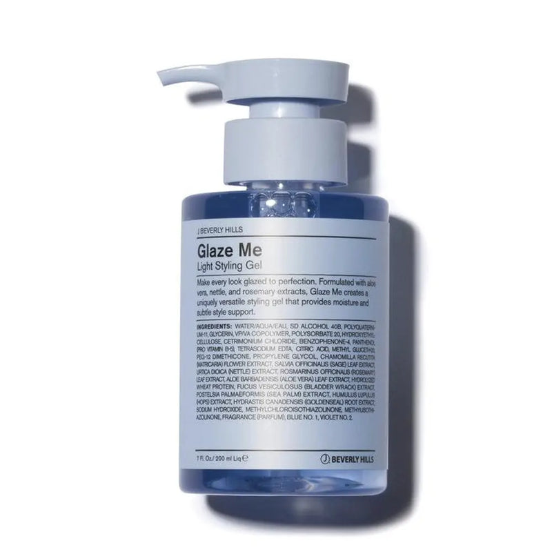 J Beverly Hills Glaze Me Gel de Peinado Brillo e Hidratación 200ml