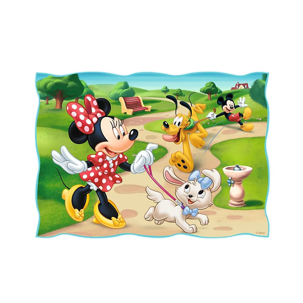 Trefl 4-in-1 Mickey Mouse's Beautiful Day Puzzle - 4A+