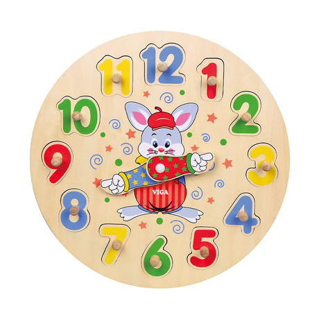 Viga Toys Puzzle d'Horloge 2A+