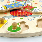 Viga Toys Puzzle d'Horloge 2A+