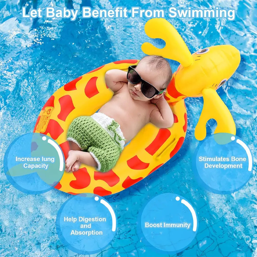 Bouée de Natation Gonflable pour Bébé – 6M+