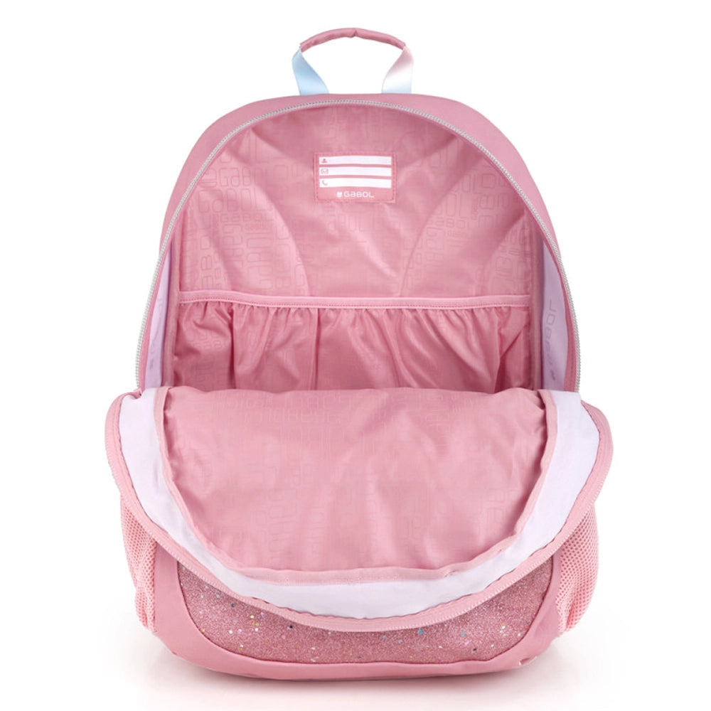 Gabol Sac à Dos GLAM à Deux Compartiments avec Fixation - Rose