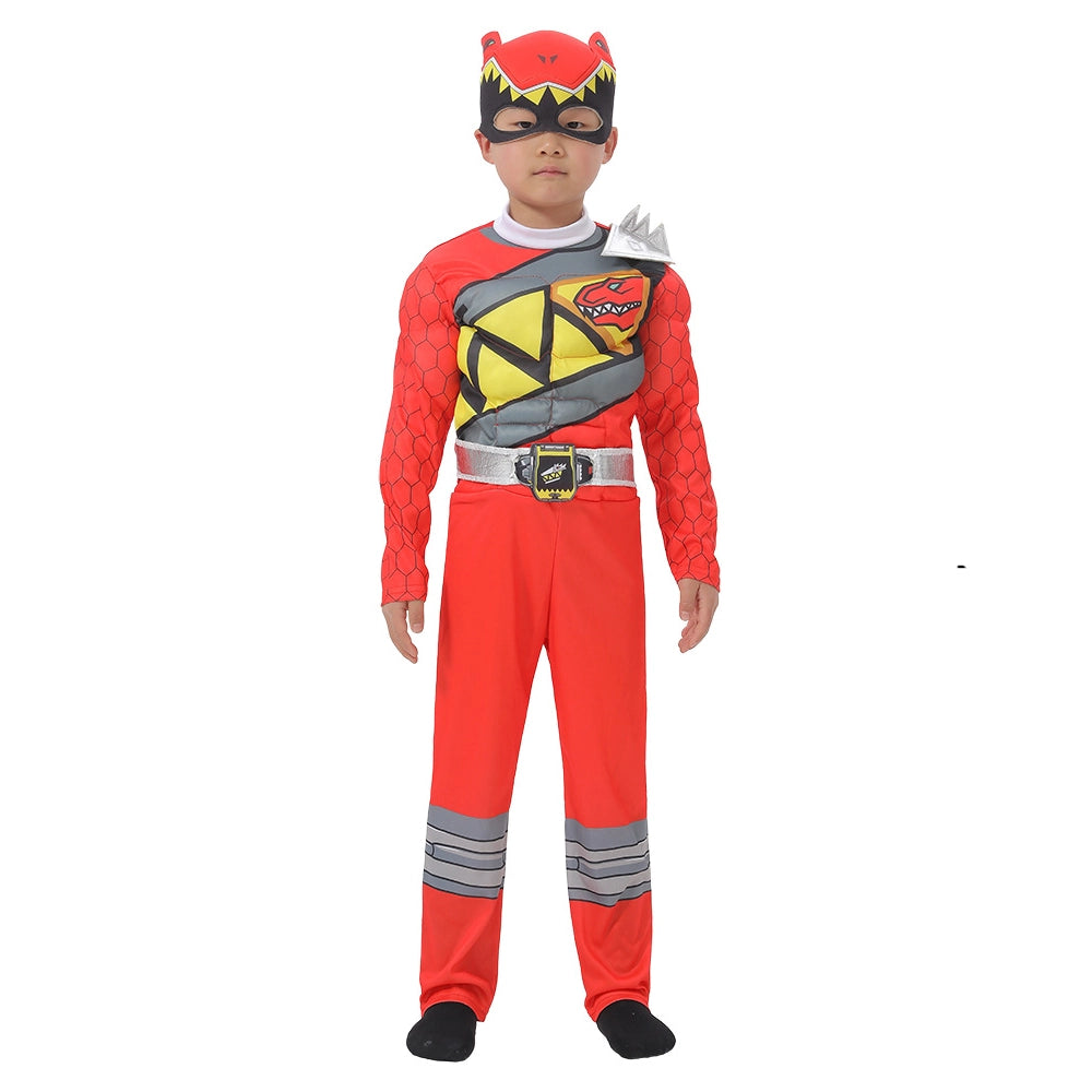 Déguisement de Power Ranger Dino Rouge pour Enfant avec Masque