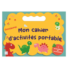Plume Univers Mon Cahier d'Activités Portable - Dinosaures