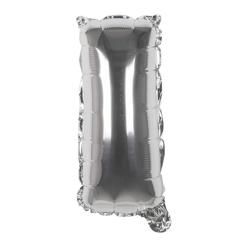 Ballon en Forme de Lettre I - Argenté