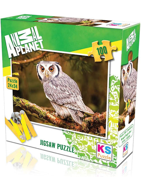 KS Child Puzzle 100 - Bengal Eagle Owl