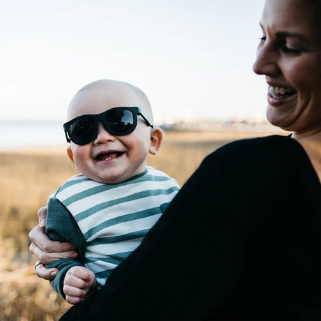 Babiators Lunettes de Soleil  Navigator  0-2 Ans - Jet Black