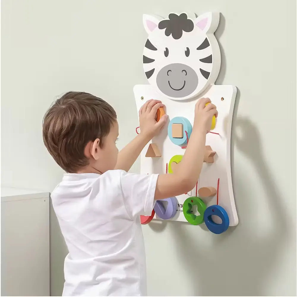 Viga Toys Juego de Pared Asociar las Formas - 18m+