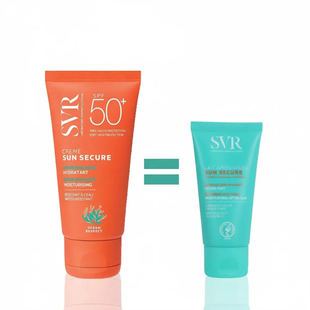 SVR Sun Secure Duo Pack - SPF 50 Cream + 50 ml After-Sun Lotion