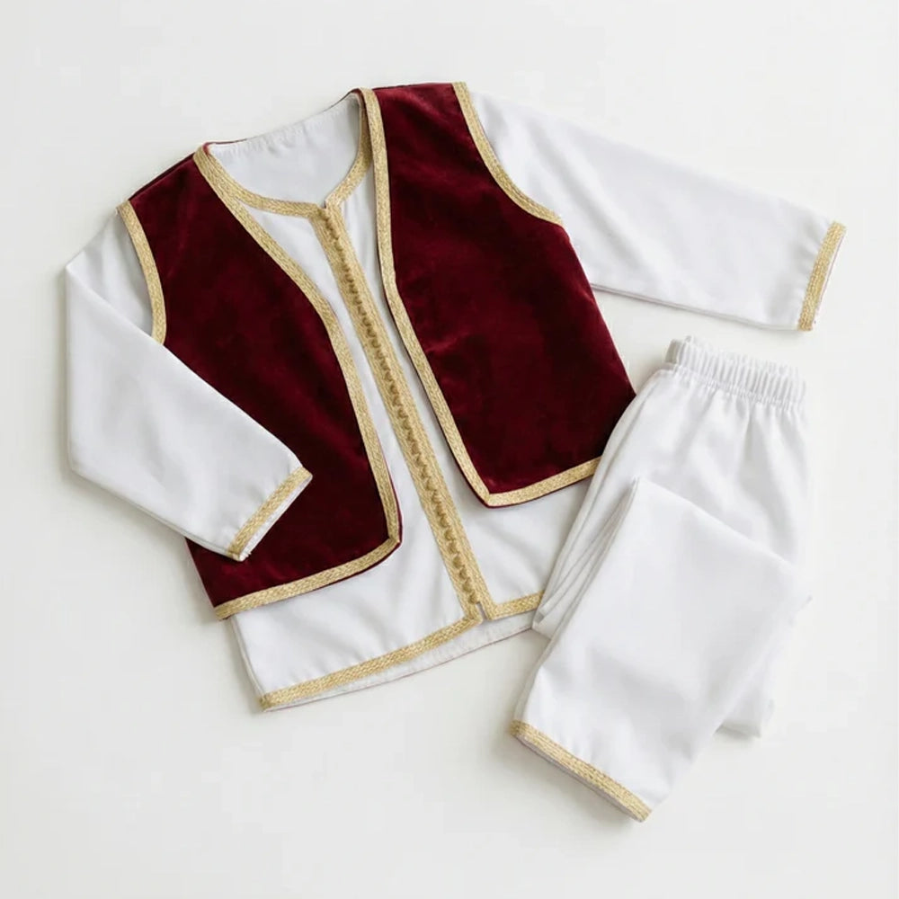 Jabador pour Garçon - Grenat