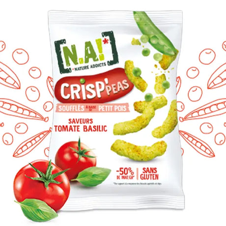 N.A ! Chips crisp'peas 50g - Tomate Basilic