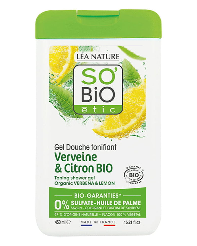 So Bio Gel Douche Verveine Citron 450 ml