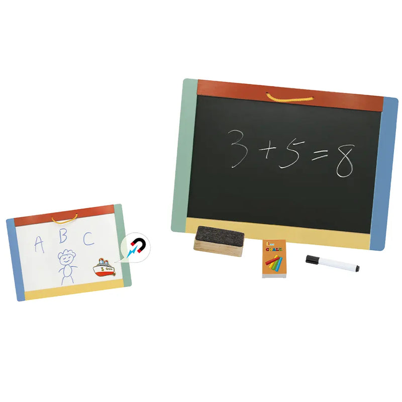 Viga Toys Pizarra Magnética Doble Cara – 3A+