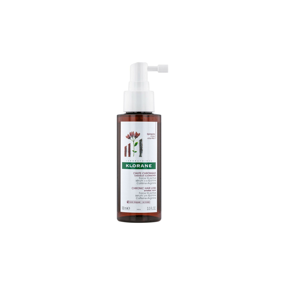 Klorane - Anti-hair loss serum with Quinine &amp; Edelweiss BIO - Hair loss 100ml