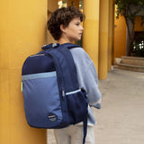 Gabol Sac à Dos à Deux Compartiments WHISPER - Bleu Marine