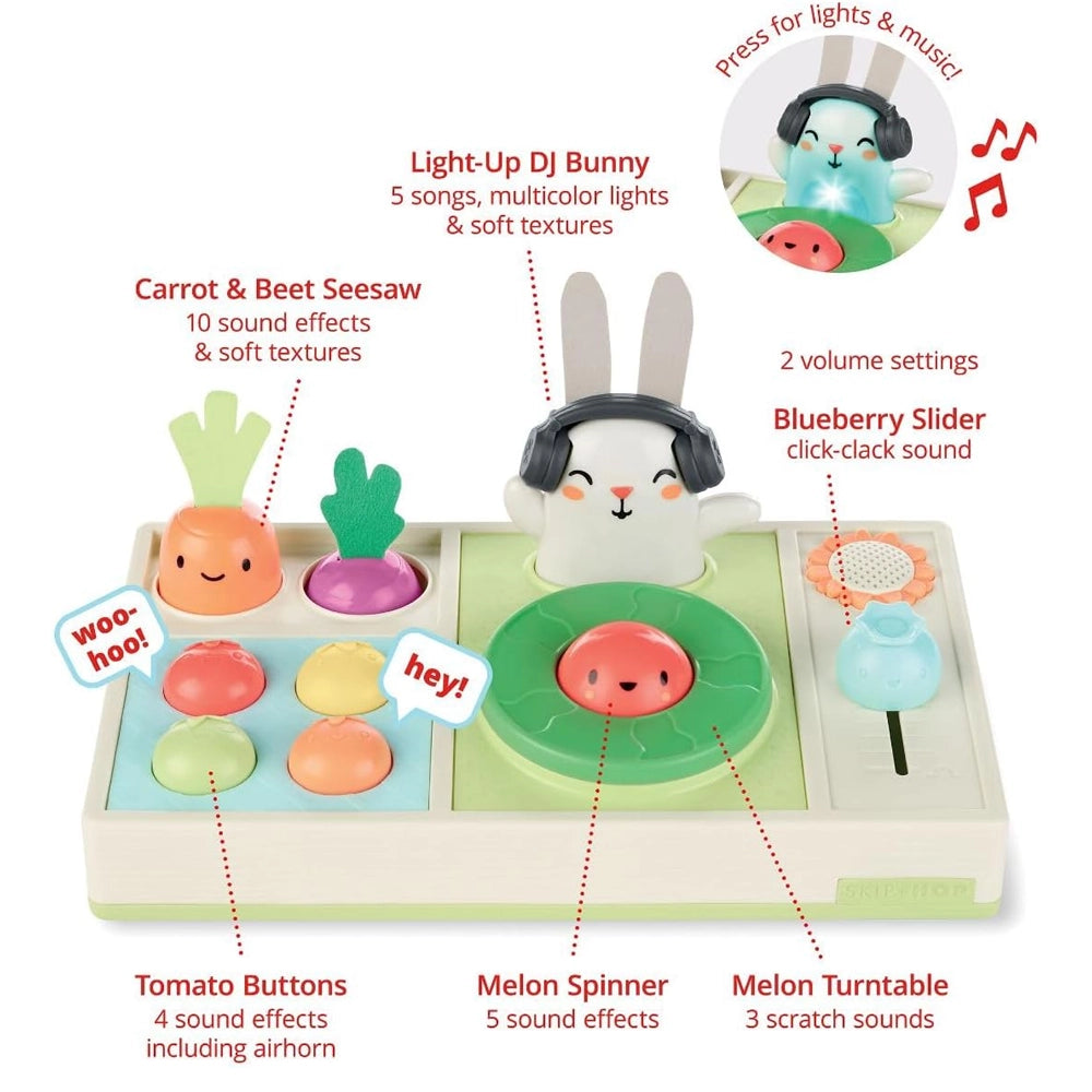 Skip Hop Jouet Musical Farmstand Let The Beet Drop DJ