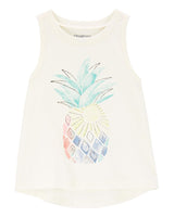 Débardeur En Jersey Graphique Ananas OshKosh - Blanc