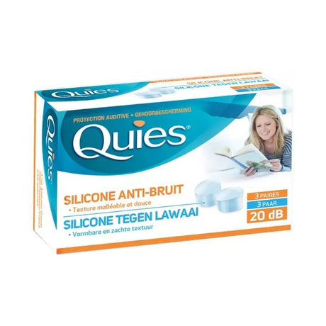 Quies Silicon Anti‑Bruit 3 Paires