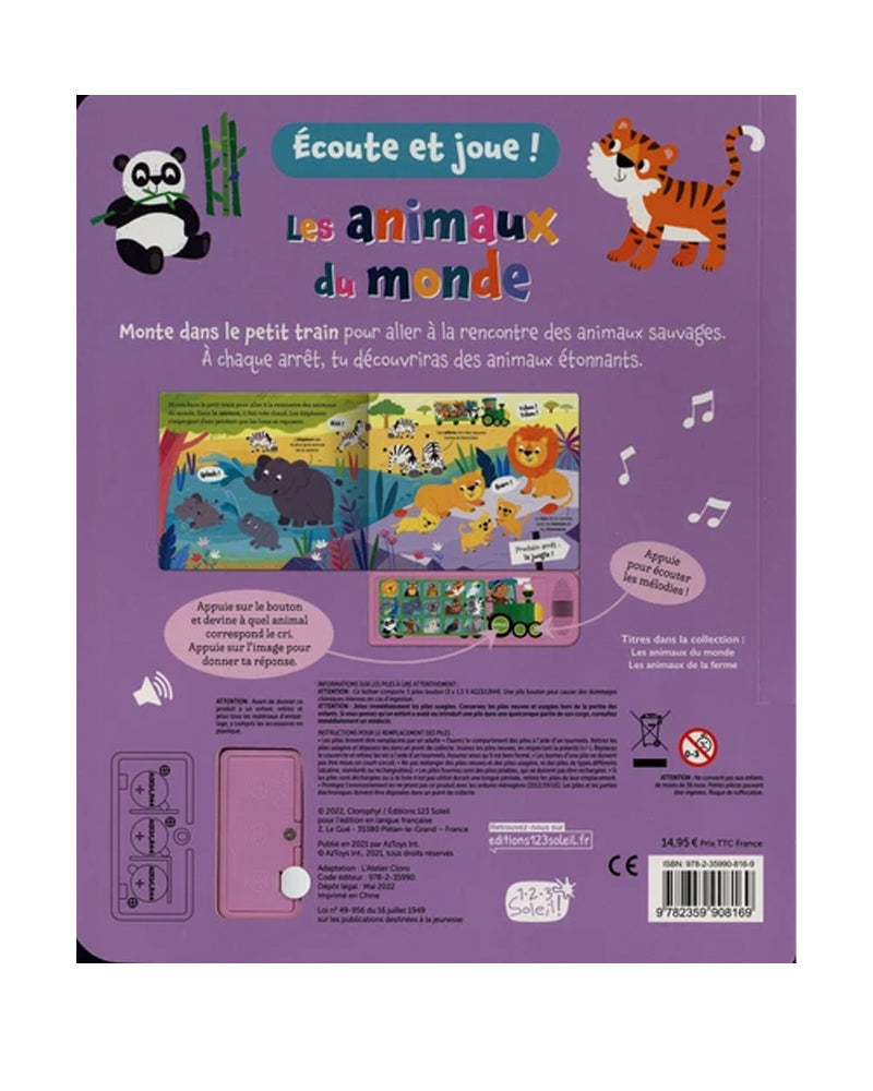 Ecoute et Joue - Les Animaux du Monde