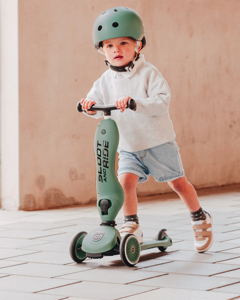 Scoot And Riide  Trottinette 2en1 Highwaykick 1 - Forêt