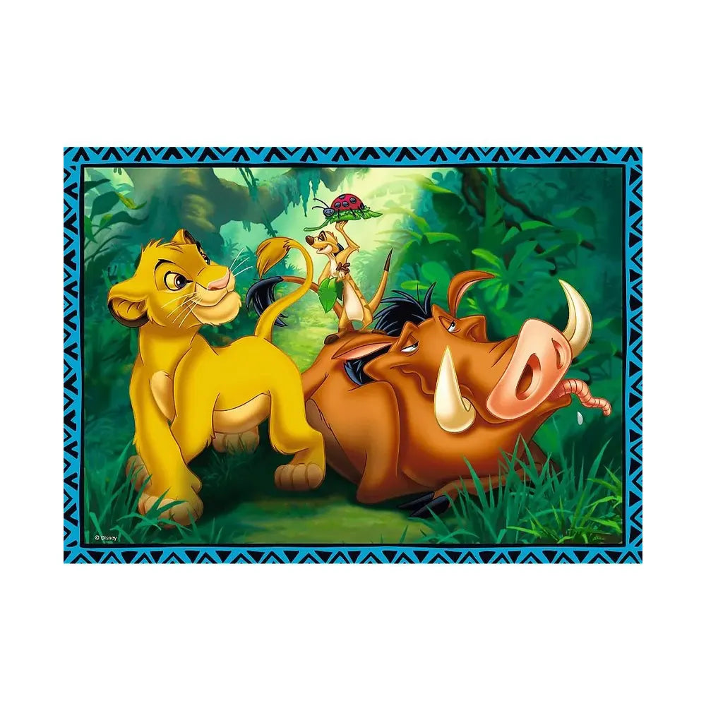 Trefl 4-in-1 Lion King Adventures Puzzle - 4A+