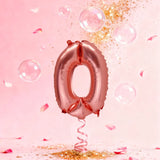 Ballon Chiffre 0 Rose Gold – 86cm
