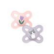 Lot de 2 Sucettes MAM Start 0-2 mois - Rose & Mauve
