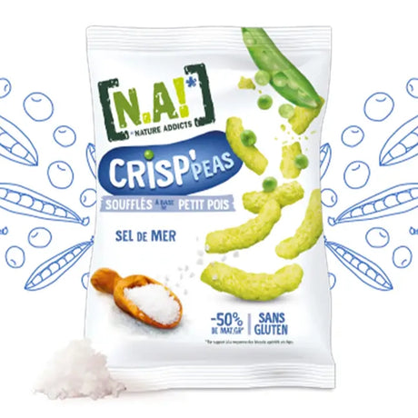 N.A ! Chips crisp'peas 50g - Sel de Mer