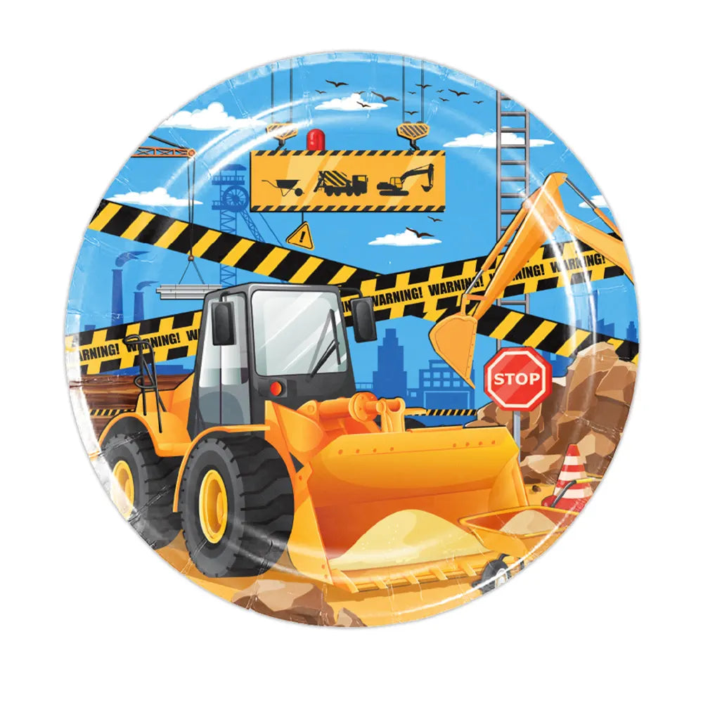 51 Piece Birthday Pack - Construction Site