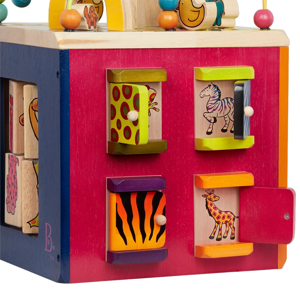 B. Toys Cube d'Activités en Bois 12M+