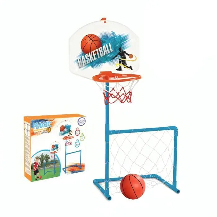 Pilsan 2-in-1 Basketball Hoop & Football Goal - 3Y+