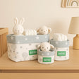 Lot de 3 Paniers Babymat - Montgolfière Bleue