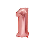 Ballon Chiffre 1 Rose Gold – 36cm