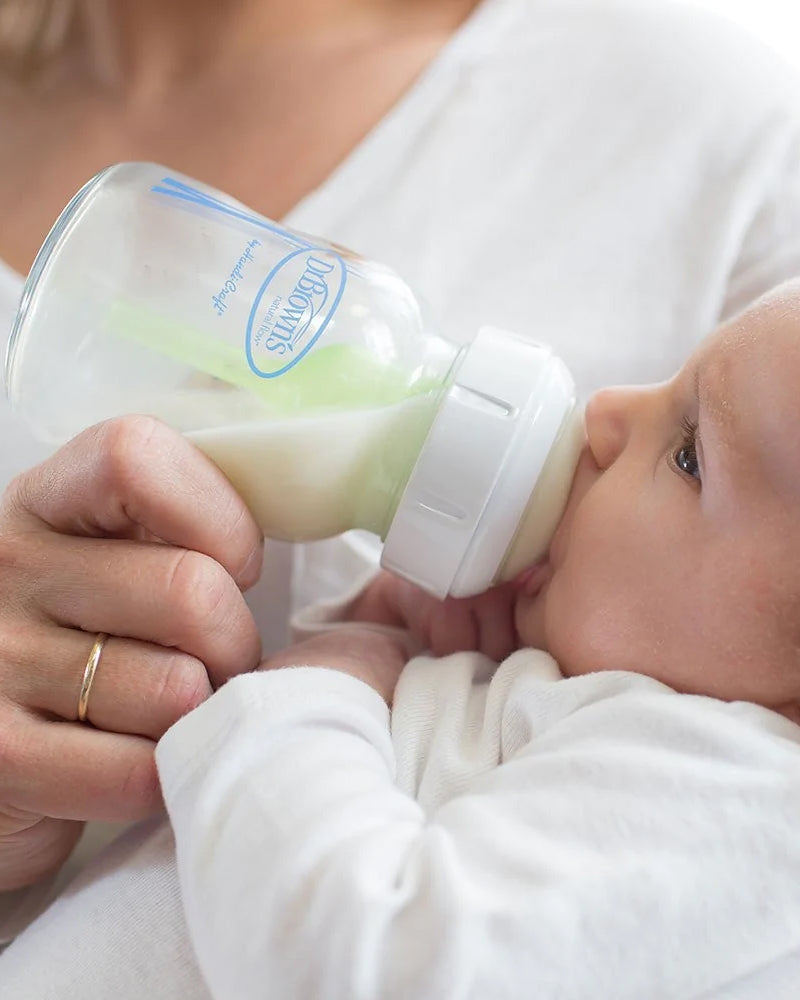 Dr. Brown's Biberon Cole Large en verre - 150ml