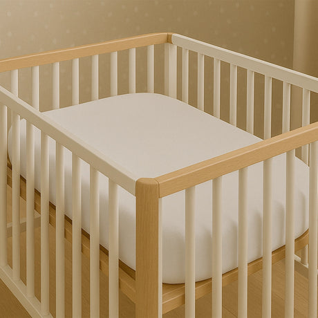 Babymat Drap Housse 85x50 cm- Blanc