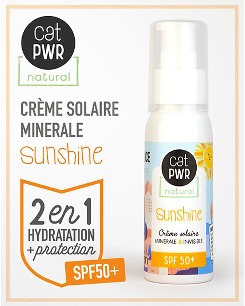 UrbanK Crème Solaire Naturel Minéral & Invisible SPF50+ - 45g