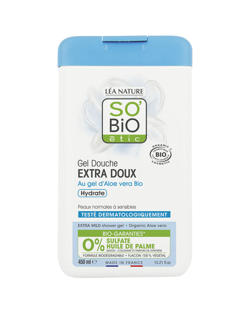 So Bio Gel Douche Aloe Vera Extra Doux 450ml