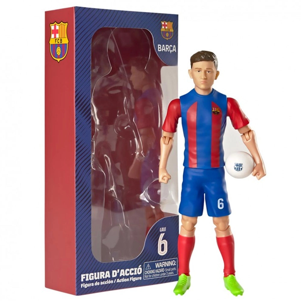 Football Figure 20cm SOCKERS FC Barcelona Gavi 3Y+