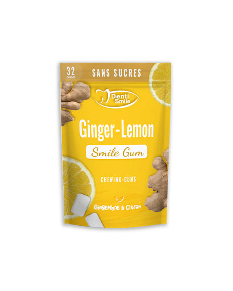 Denti-Smile Gum Sans Sucre - Ginger & Lemon