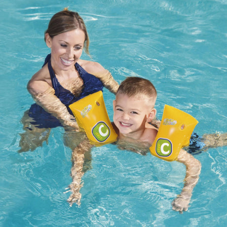 Bestway Brassard de Natation 3-6A - Jaune