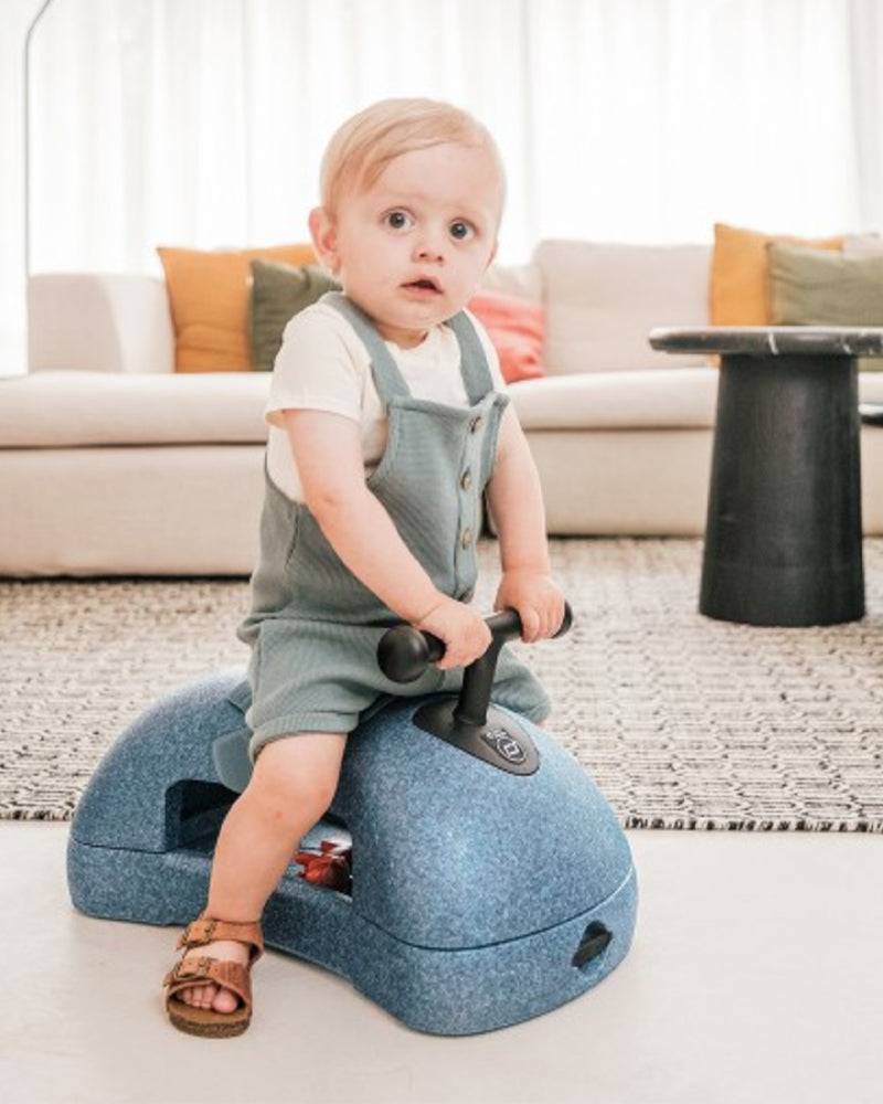 Scoot And Ride My First Trotteur & Porteur 3en1 - Bleu