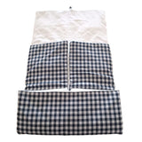 Baby Bulle Tapis à Langer avec Protège Épaule - Vichy Bleu