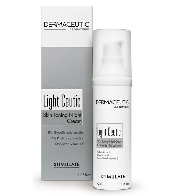 Dermaceutic - Light Ceutic كريم ليلي لإشراقة البشرة - 40 مل