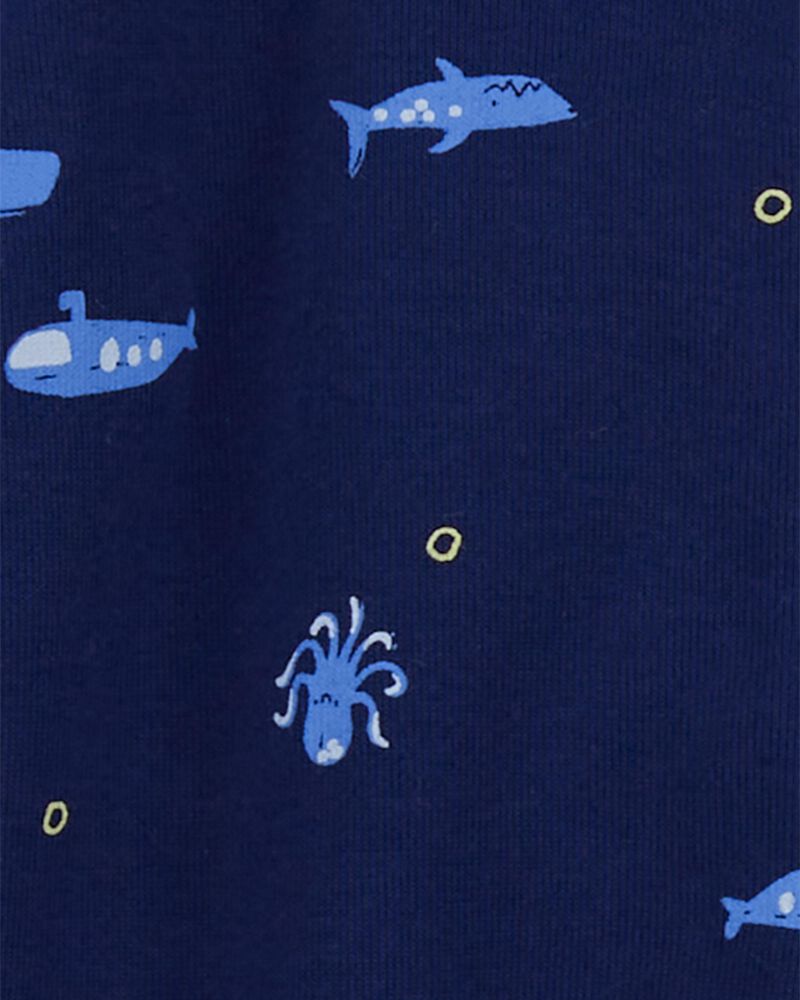 Lot de 2 Grenouillères En Coton Bébé Carter's - Bleu