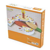 Viga Toys Gâteau d'Anniversaire en Bois 18M+